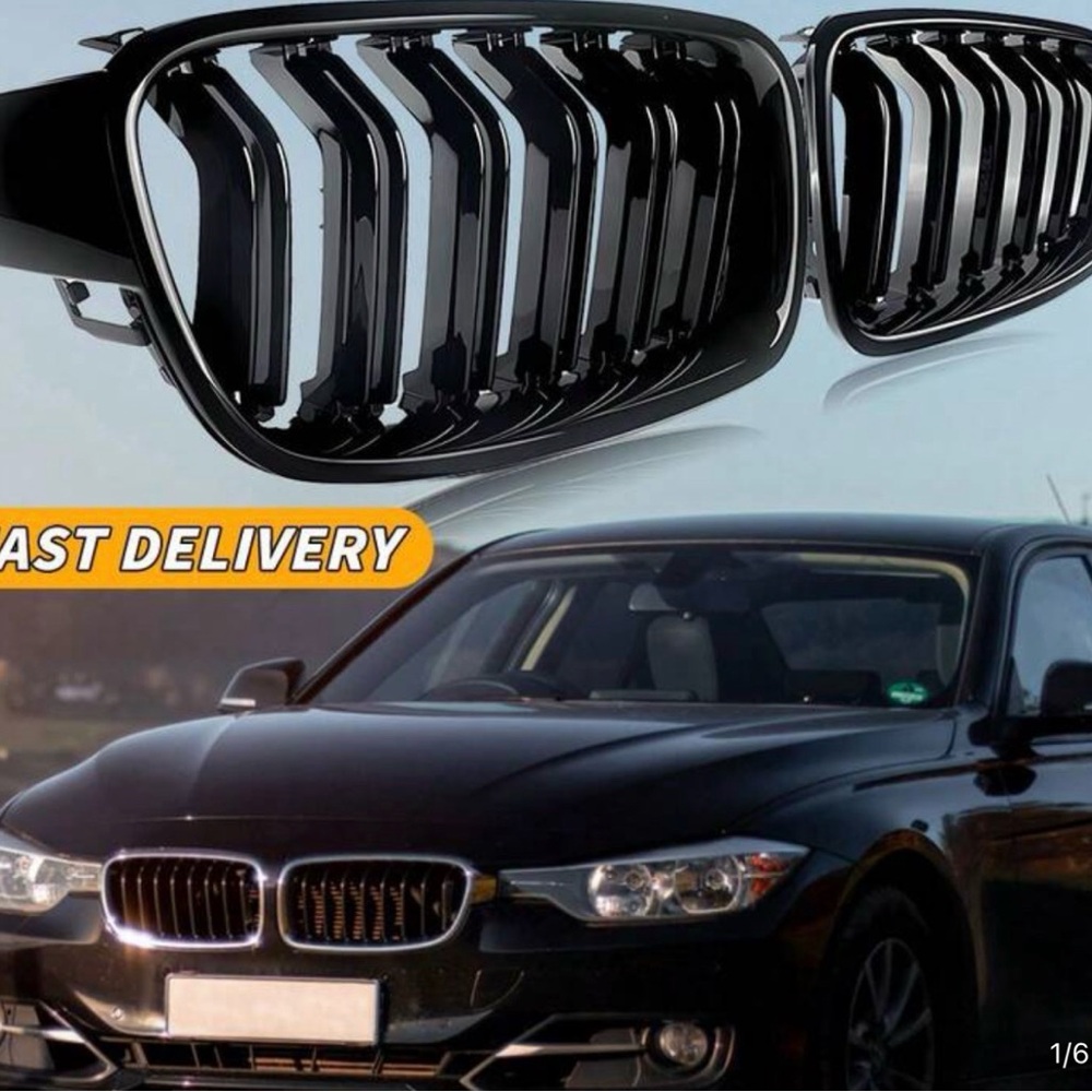 BMW Glossy Black Kidney Grille
